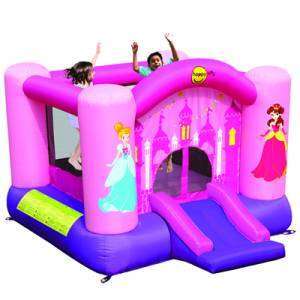 Noleggio Gonfiabile Principesse con Bambini che Saltano